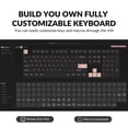 thumbnail image 4 of Teclado Keychron K10 Pro inalámbrico mecánico retroiluminado blanco, 4 of 9