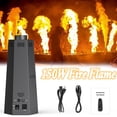 thumbnail image 4 of 150W Fire Machine, Hexagonal Flame Thrower Stage Effect DMX512 Fire Machine for Outdoor Performance, 4 of 11
