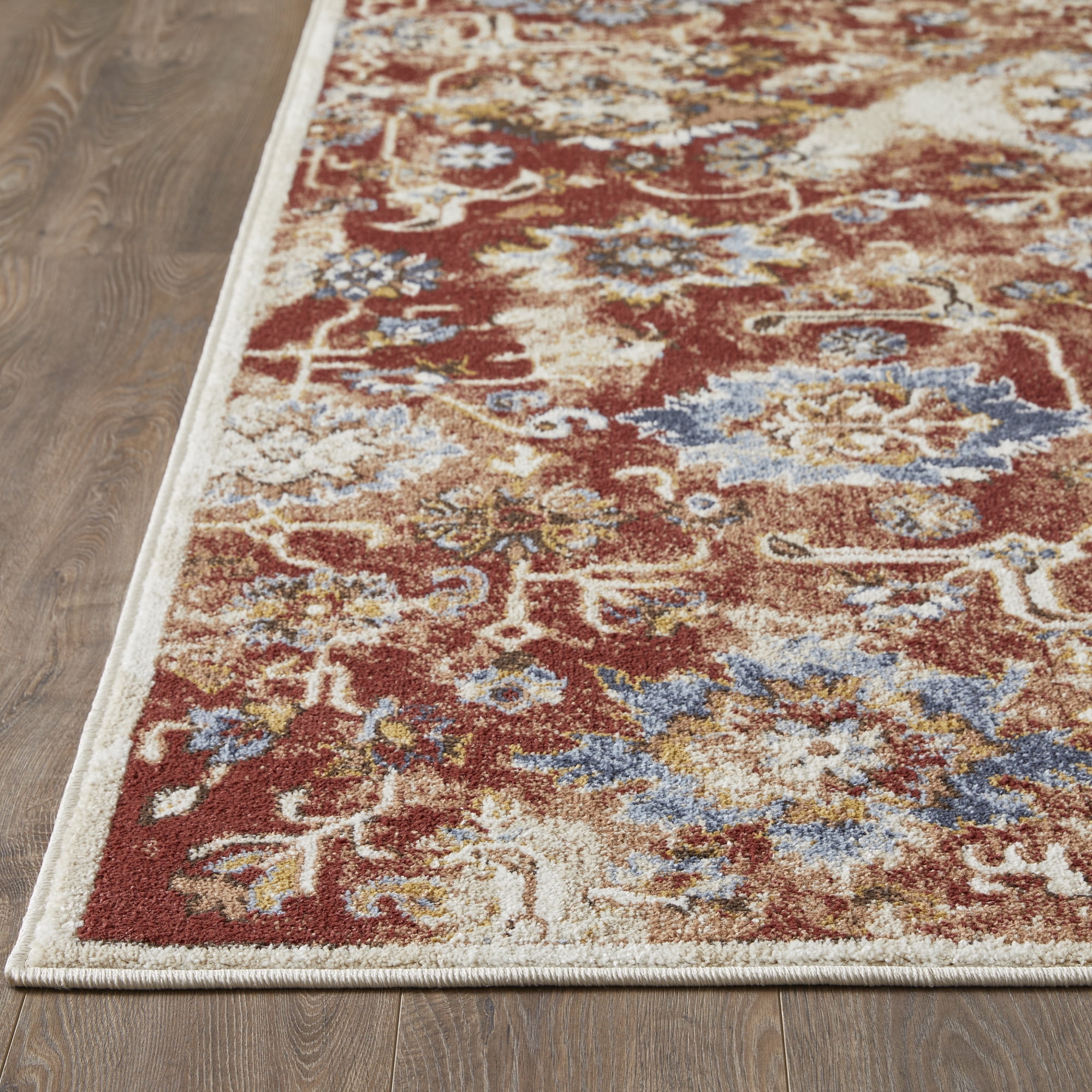 Loomaknoti Alsbrooke Amibell 9' x 12' Orange/Red Tribal Indoor Area Rug