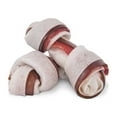 thumbnail image 2 of Dingo Meat in the Middle Rawhide Chew Bones Mini - 2.5" (14 Pack), 2 of 6