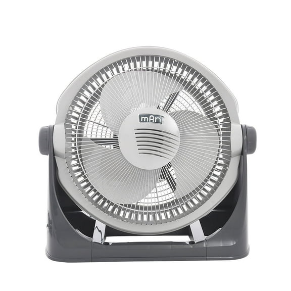 Man 13-Inch Table Fan – Gray