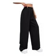 thumbnail image 3 of Dama Pantalones Para Mujer Casual Largo Fiesta Pies Anchos, 3 of 8