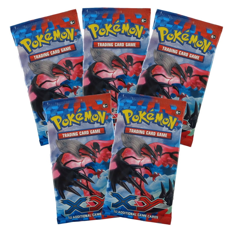Pokemon Cards XY Booster Packs (5 Pack Lot)