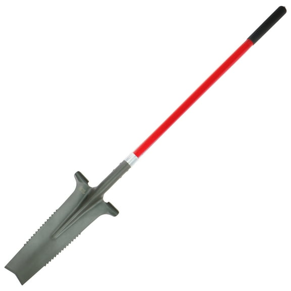 Radius Garden  Root Slayer Drain Spade XL, Red - N/A