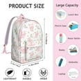 thumbnail image 4 of Cute Pig Backpack – Cartoon Farm Animal Pattern Bookbag with Watercolor and Artistic Design for School, 4 of 5