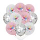 thumbnail image 3 of Globos con temática de unicornio 4D, decoración para fiesta de cumpleaños, suministros para fiesta, globo de aluminio con forma de animal, globos para baby shower de niña con unicornio, 3 of 5