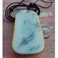 thumbnail image 6 of Certified Hand Carved Light Yellow Green Natural Myanmar Burma A Jade jadeite Guanyin Kwan Yin Pendant Necklace, 6 of 7
