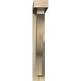 thumbnail image 2 of Ekena Millwork 4"W x 24"D x 24"H Funston Block Rough Sawn Bracket w/ Offset Brace, Douglas Fir, 2 of 25