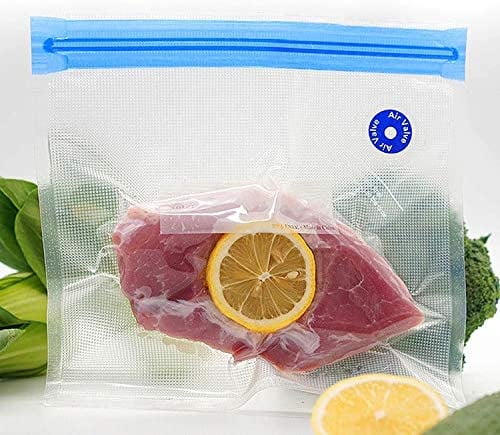 Reusable Plastic Resealable Sous Vide Bags Vacuum Zipper Bags