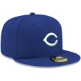 thumbnail image 3 of Men's New Era Royal Cincinnati Reds White Logo 59FIFTY Fitted Hat, 3 of 6