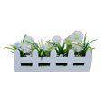 thumbnail image 2 of mdesiwst Miniature Raised Garden Bed Figurine Mini Flower Fence Planter Box Model 1/12 Scale Dollhouse Fairy Garden Decoration Accessories, 2 of 8