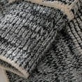 thumbnail image 5 of Ftwytp Womens Knitted Zip Up Jacket Long Sleeve Casual Coats Sportswear Chunky Knitted Cardigan Outwear Crewneck Open Front Knit Coats Plain Streetwear, 5 of 9