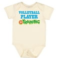 thumbnail image 3 of Inktastic Volleyball Player Kids Boys or Girls Baby Bodysuit, 3 of 5