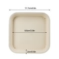 thumbnail image 2 of Water Dripping Catch Saucer Flower Pot Trays Square Pallet Resin 6ocs 6pcs Planter Gardening Tools, 2 of 11