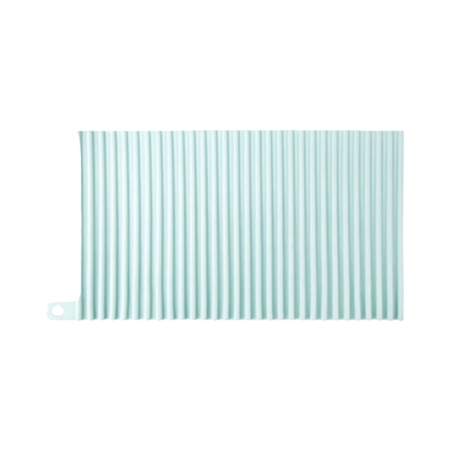 Hanging Kitchen Sink Drain Mat - Insulated Non-Slip Table Placemat for Bowls Cups, Square Countertop Protector with Waterproof Design
