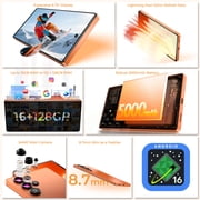 OUKITEL C66 Smartphone Android 16 Phone, 6.73” HD+ 16GB(4+12expansion)+128GB, 5000mAh Dual NFC Cellphone, 120Hz, 64MP Main Camera