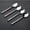 Silver, variant on INOX ARTISANS Jason Table/Dessert Spoon 4 Pc. Set