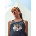 thumbnail image 2 of Teach You Something New Racerback Tank Women -Image by Shutterstock, Female Large, 2 of 4