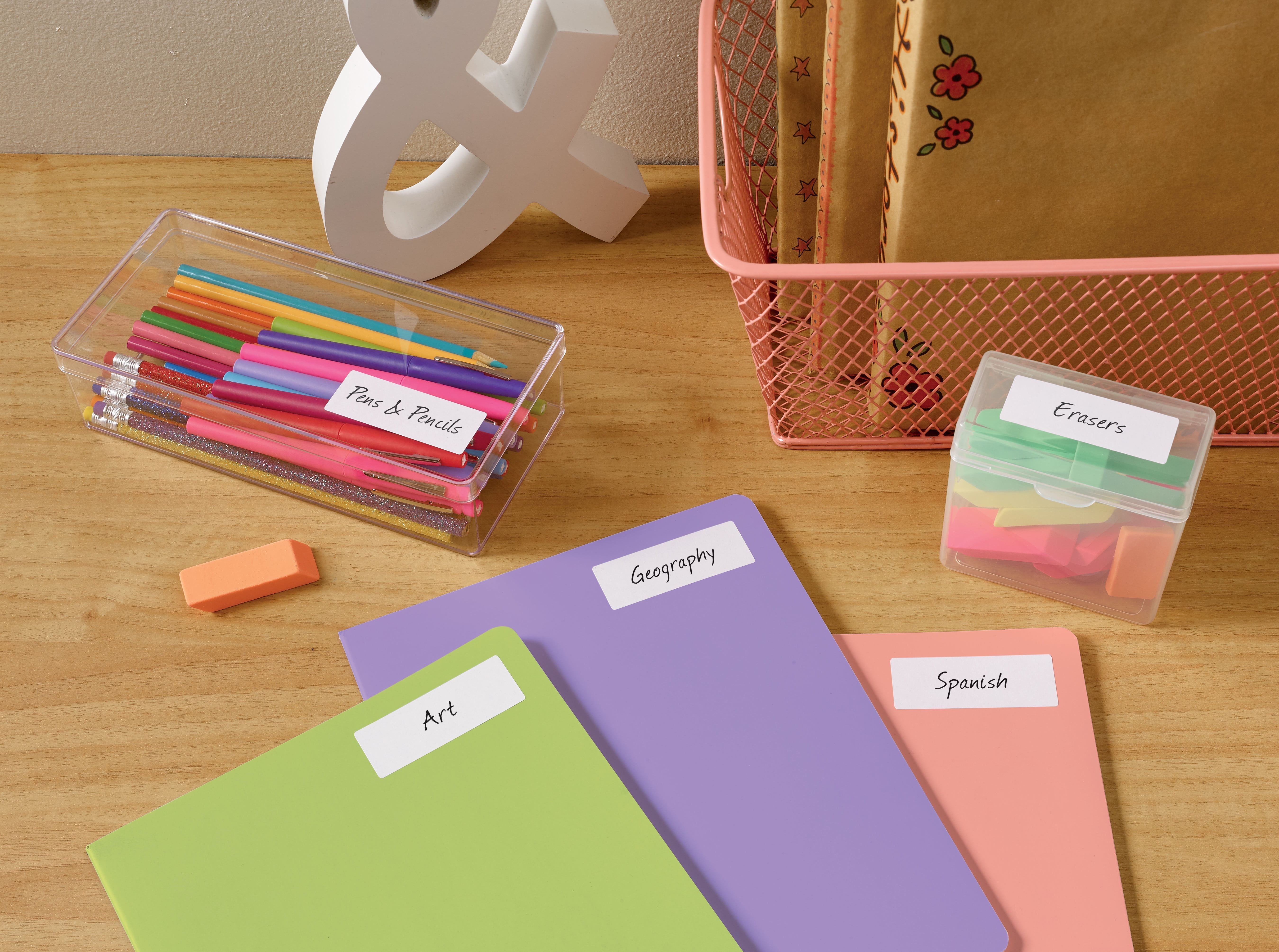 Avery Address Labels, 1" x 2-5/8", Paper, Matte White, Inkjet, Sure Feed, 3000 Labels (8460)