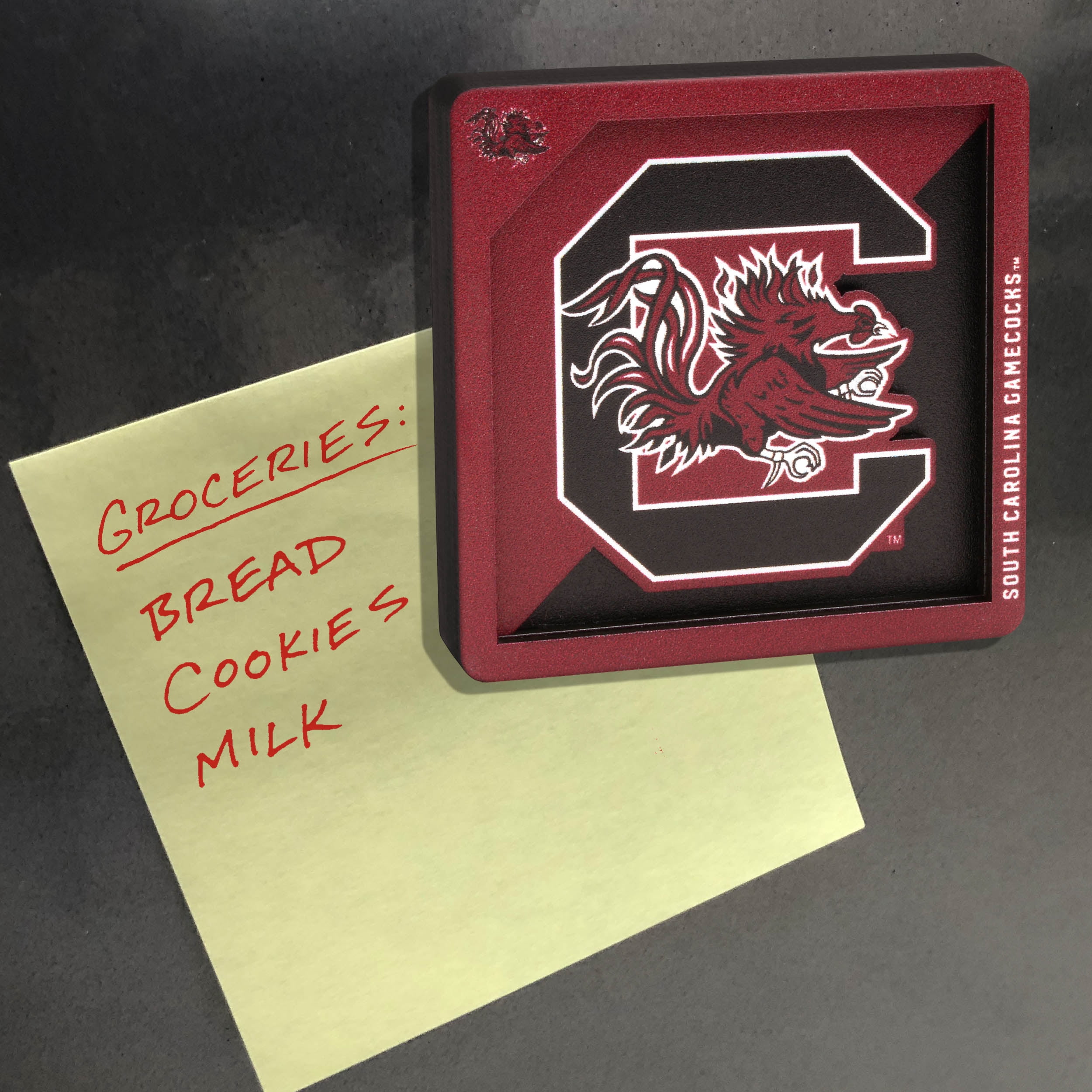 YouTheFan NCAA South Carolina Gamecocks 3D Logo Series Magnet