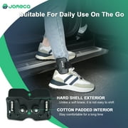 JOMECA Drop Foot Brace with Dual-Knob Adjust Dorsiflexion AFO Foot Drop Brace for Walking with Shoes Fit Left or Right Foot - L/XL