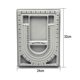 thumbnail image 5 of Bracelet Design Board Flocked Bead Board Bracelet Beading Jewelry Organizer Tray Design DIY Craft Tool (Necklace beads/Bracelet Beading Board) Levamdar 2035323-1, 5 of 8