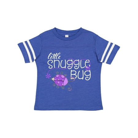 

Inktastic Little Snuggle Bug Purple Beetle Gift Toddler Boy or Toddler Girl T-Shirt