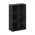 thumbnail image 2 of Furinno Luder 5-Cube Reversible Open Shelf, Blackwood, 2 of 5