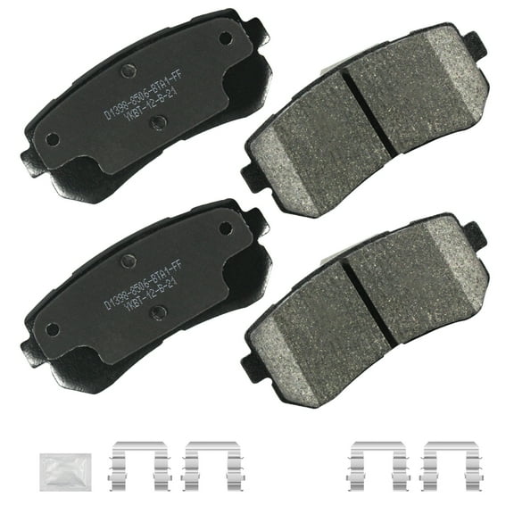 ACB ZONE 4PCS Rear Ceramic Brake Pads for Hyundai Tucson Kia Cadenza Sportage Forte Koup