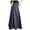 Dark Blue, variant on WXLWZYWL Summer Dress Women'S Casual Denim Dress Leisure Retro Loose Strap Dress Dark Blue