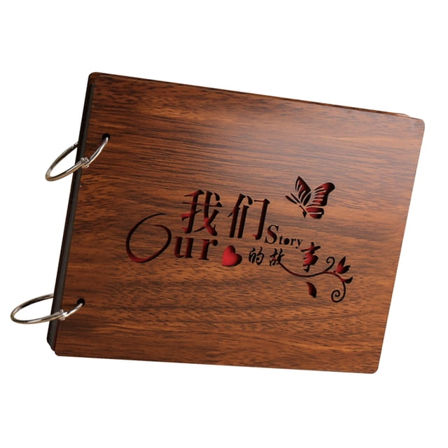 Álbum de fotos de boda de bebé 60 páginas para impresiones de 4x6 Sunnimix álbum de recortes Historia