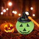 thumbnail image 1 of Control de voz Calabaza Luz Decoración de lámpara de calabaza Linterna de calabaza Luz LED portátil de calabaza 9 X 9 X 12cm para Halloween en ANGGREK Otros, 1 of 8