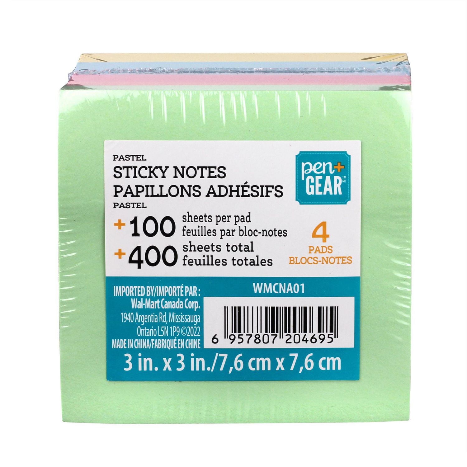 PG 3X3 PAPILLONS ADHESIFS<br>PASTEL PG 3x3 PAPILLONS ADHESIFS