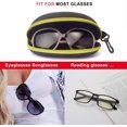 thumbnail image 3 of HAHDAXIA 3 Pack Sunglasses Case, Portable Travel Zipper Eyeglasses Case Hook, 3 of 6