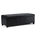 thumbnail image 1 of WyndenHall Franklin Large Rectangular Storage Ottoman Bench, 1 of 7