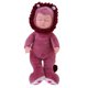 thumbnail image 2 of Precioso 14 pulgadas de simulación de muñeca durmiente de dibujos animados de peluche de juguete para niños apaciguar a púrpura CUTICAT Muñeca de simulación, 2 of 8