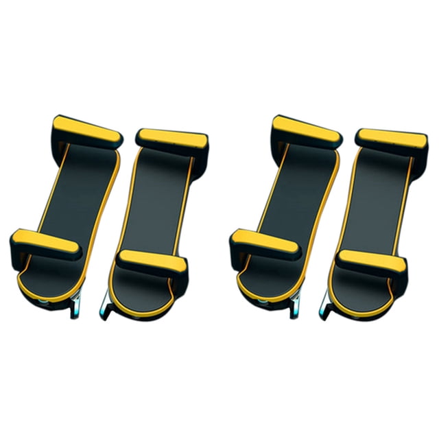 4X Six Finger for PUBG Controller Capacitance Adjustable Mobile Game Trigger L1R1 Button Yellow