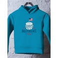 thumbnail image 3 of Independence Day Burger Hoodie Toddler -Image by Shutterstock,  2 Toddler, 3 of 4