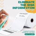 thumbnail image 3 of Thermal Sensitive Paper Correction Spray, Small Information Coverage Express Parcel Smear Coverer Safe  for Office, 3 of 7