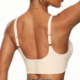 thumbnail image 4 of UQJfacai Womens Push Up Wireless Bras No Underwire Seamless Full Coverage Bralettes Supportive Comfort Padded Everyday Bra L, 4 of 5