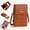 Brown, variant on Cell Phone Bag, PU Leather Crossbody Cellphone Purse for Women, Touch Screen Cell Phone Pouch Holder Shoulder Bag RFID Blocking Wallet Handbag with Shoulder Strap