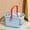 Blue-Free Size/BU, variant on Plastic Handheld Storage Basket with Handle Portable Toiletry Organizer Bin for Bathroom Dorm Vanity Dressing Table