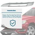 thumbnail image 3 of Fog Light Molding Trim Left Driver Side for 2013-2015 Mercedes GLK250 GLK350, 3 of 6