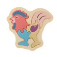 thumbnail image 2 of Rompecabezas de madera Animal rompecabezas juguetes educativo Gallo perfke niños rompecabezas, 2 of 7