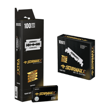 200 "Premium" Blade Value Pack 100 double & 100 Single-edge razor Blades