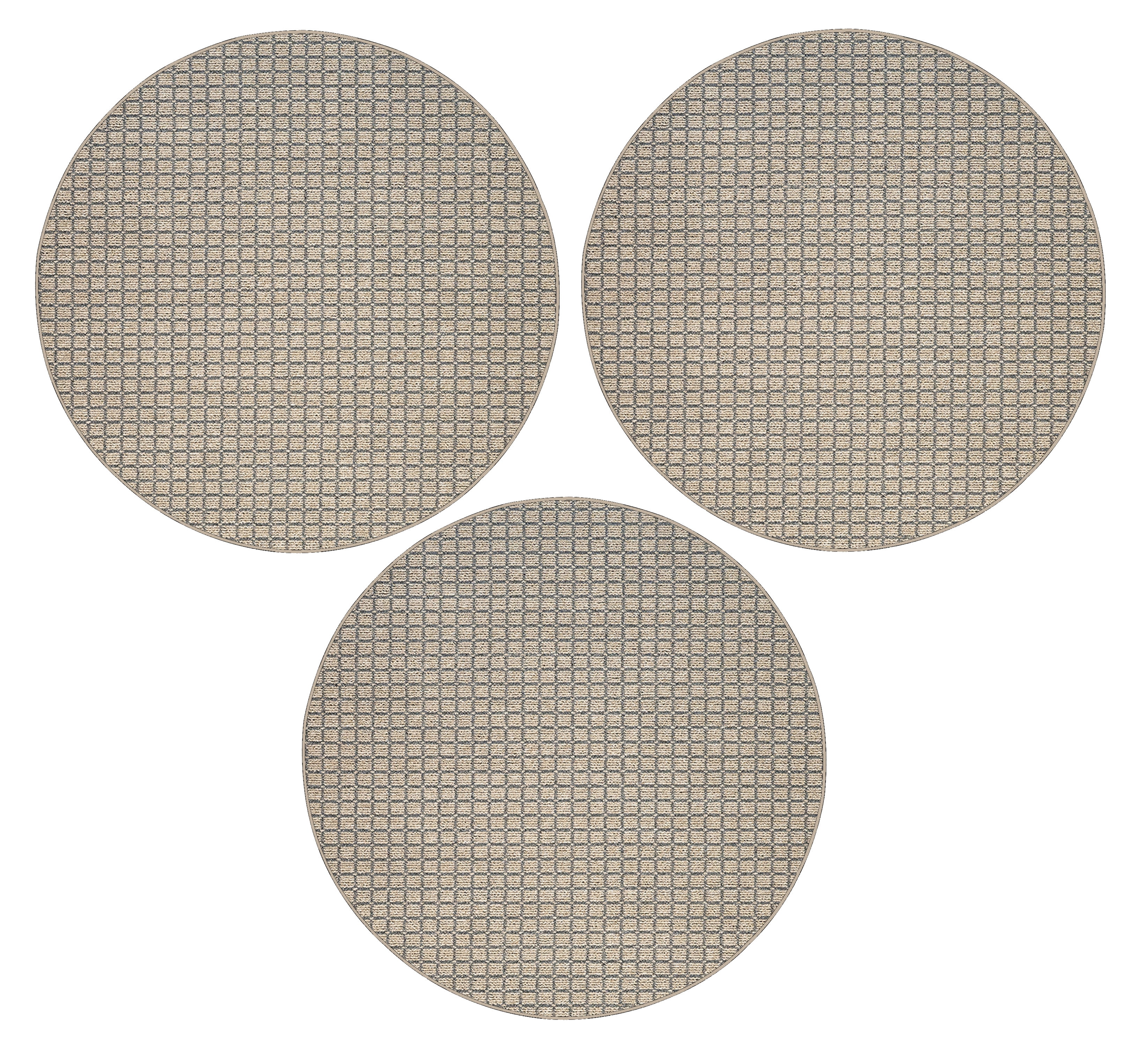 Furnish My Place Corner Indoor/Outdoor Commercial Beige Color Rug ...