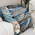 thumbnail image 2 of LHSHID 85th Birthday Gifts for Men Blankets for Men Birthday Gifts for Women Men Mom Dad Grandma Grandpa Soft Throw Custom Blanket 30"x40", 2 of 7