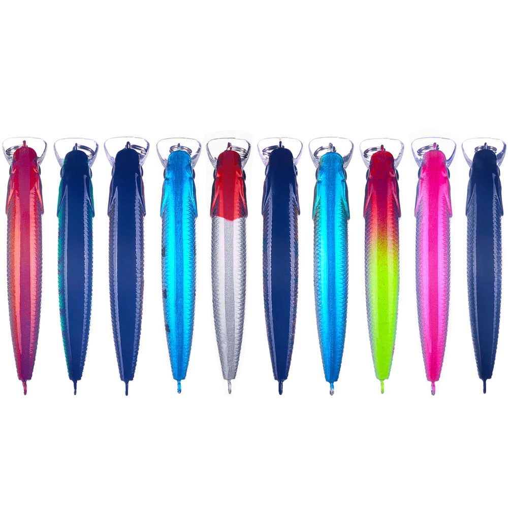 HENGJIA Fishing Lures, Jerkbait for Bass Fishing Minnow Lure Set Fishing Hard Baits Swimbaits Topwater Lures for Trout Bass Perch Fishing,30pcs