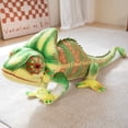 thumbnail image 2 of Muñeco de peluche, camaleón realista, reptil de peluche de 80 cm, 2 of 2
