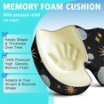 thumbnail image 5 of Premium Gel & Memory Foam Seat Cushion–Doctor Recommended Office Chair Cushion,Car Seat Cushion–Chair Cushions for Back & Sciatica Pain Relief–Seat Cushions for Office & Desk, 5 of 6